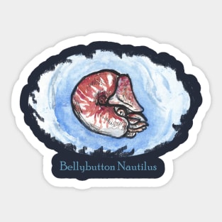 Bellybutton Nautilus Sticker